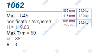 1062 Пуансон 88° AMADA PROMECAM STYLE