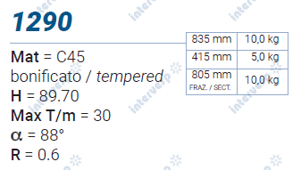 1290 Пуансон 88° AMADA PROMECAM STYLE